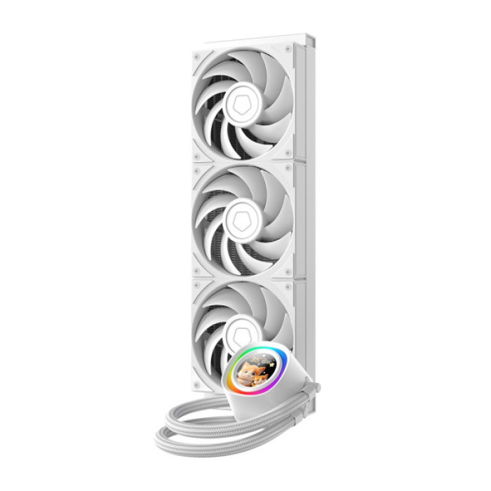 Система рідинного охолодження ID-Cooling FX360 LCD PE WHITE