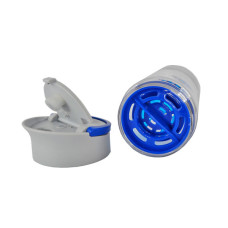 Пляшка для води Line Art Clear 800 мл сірий/синій (20223LA-03)