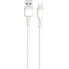 Дата кабель USB 2.0 AM to Micro 5P 1.0m 5A white XO (NB166-M-1-WH)