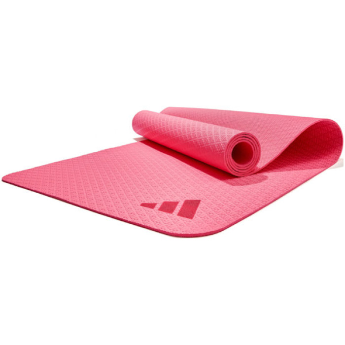 Килимок для йоги Adidas Yoga Mat ADYG-10001PF Уні 176 х 61 х 0,4 см рожевий (885652026628)