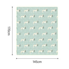 Туристичний килимок Naturehike для пікніка CNK2350WS010 145x170 см зелений з принтом (6976507661676)