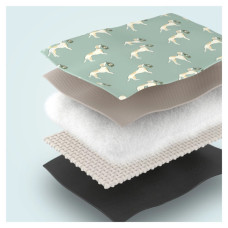 Туристичний килимок Naturehike для пікніка CNK2350WS010 145x170 см зелений з принтом (6976507661676)