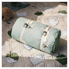 Туристичний килимок Naturehike для пікніка CNK2350WS010 145x170 см зелений з принтом (6976507661676)