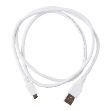 Дата кабель USB 2.0 AM to Micro 5P 0.5m Cablexpert (CCP-mUSB2-AMBM-W-0.5M)