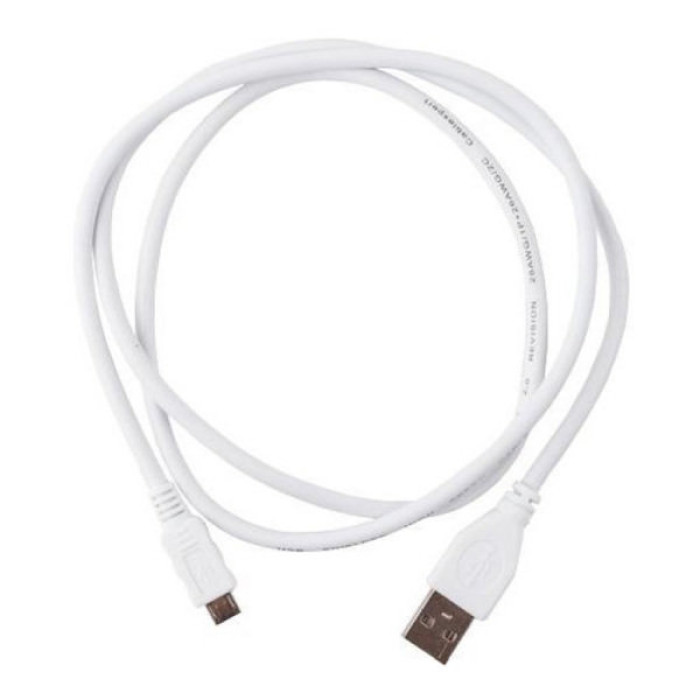 Дата кабель USB 2.0 AM to Micro 5P 0.5m Cablexpert (CCP-mUSB2-AMBM-W-0.5M)
