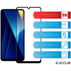 Скло захисне ACCLAB Full Glue Xiaomi Poco C65 Black (1283126583636)