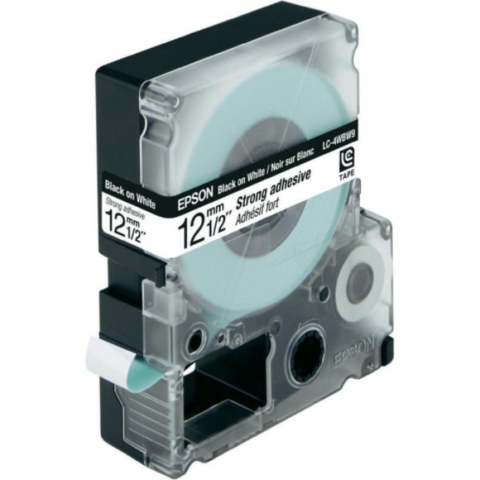 Стрічка для принтера етикеток Epson Labelworks LK4WBW (C53S654016)