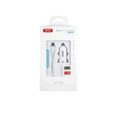 Зарядний пристрій XO 2xUSB 2.1A + cable USB to Micro 5P white (TZ08-M-WH)