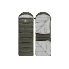 Спальний мішок Naturehike з капюшоном U250S NH20MSD07 (0°C) правий, темно-зелений (6927595764305-R)