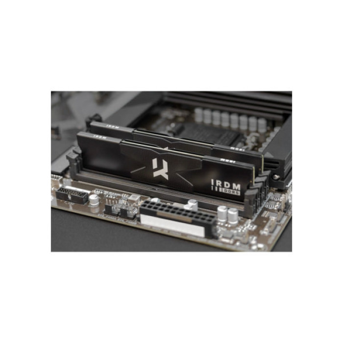 Модуль пам'яті для комп'ютера DDR5 32GB (2x16GB) 5600 MHz IRDM Black Goodram (IR-5600D564L36S/32GDC)