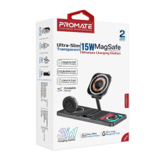 Зарядний пристрій Promate auraslate-trio