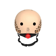 Шолом Scoot&Ride 45-51см , леопард, з ліхтариком (SR-181206-LEOPARD)