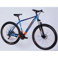 Велосипед Space 29" MERCURY DD FR рама-20" AL 2026 синьо-помаранчевий (OPS-SP-29-175)