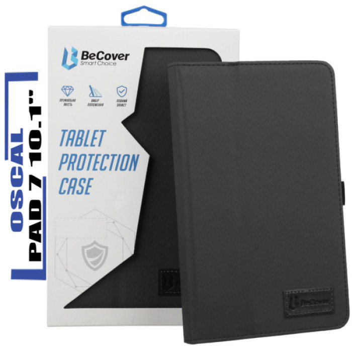 Чохол до планшета BeCover Slimbook Oscal Pad 7 10.1" Black (713010)