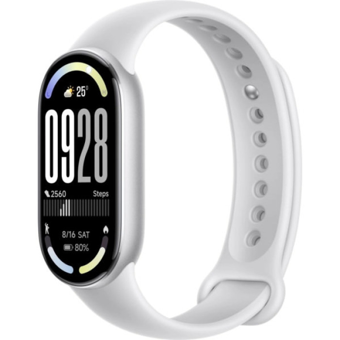 Фітнес браслет Xiaomi Smart Band 10 BHR07PSGL Срібний (1146725)