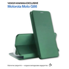 Чохол до мобільного телефона BeCover Exclusive Motorola Moto G86 Dark Green (715354)
