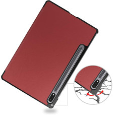 Чохол до планшета BeCover Smart Case Samsung Galaxy Tab S10 FE (SM-X520/SM-X526) 10.9" Red Wine (713281)