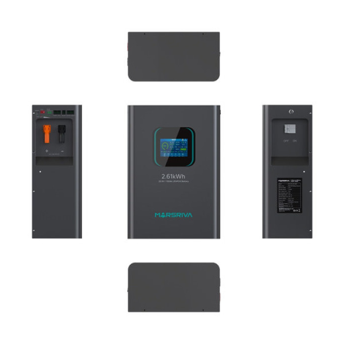 Батарея LiFePo4 Marsriva 25.6V 100Ah (MR-LFP24-100-WMD)