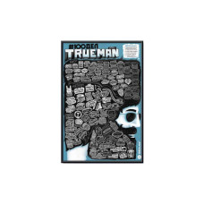 Скретч постер 1DEA.me 100 Справ TrueMan Edition (13025)