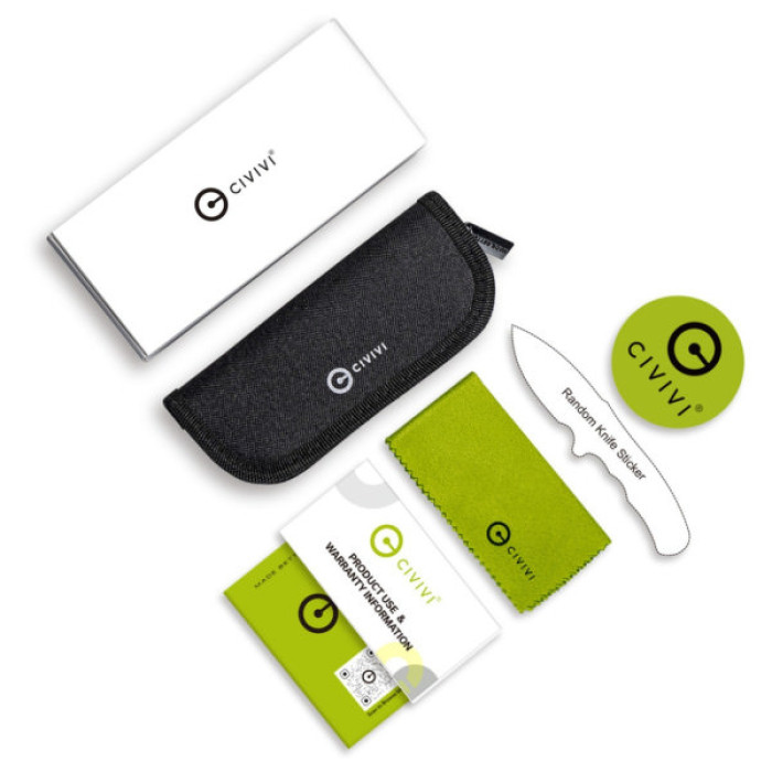 Ніж Civivi Hyperpulse, Blue Aluminum, Satin (C23087A-2)