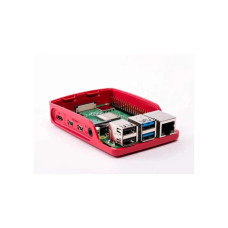Корпус для Мікро ПК Raspberry Pi Корпус для Raspberry Pi 4 Model B, офіційний червоно-білий (KP4RW)
