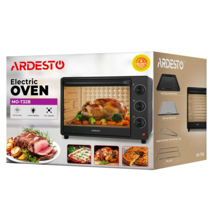 Електропіч Ardesto MO-T32B