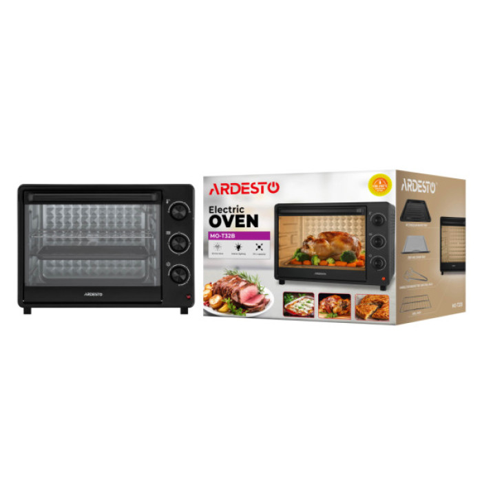Електропіч Ardesto MO-T32B