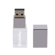 USB флеш накопичувач ColorWay 32GB 3.0 Transparent (CW-USBCL32)