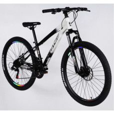 Велосипед Space 26" MARS DD FR рама-13" ST 2026 чорний з білим (OPS-SP-26-078)