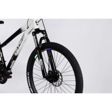 Велосипед Space 26" MARS DD FR рама-13" ST 2026 чорний з білим (OPS-SP-26-078)