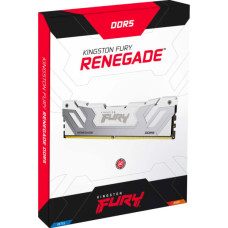 Модуль пам'яті для комп'ютера DDR5 48GB (2x24GB) 8800 MHz Renegade White/Silver Kingston Fury (ex.HyperX) (KF588CU42RWK2-48)