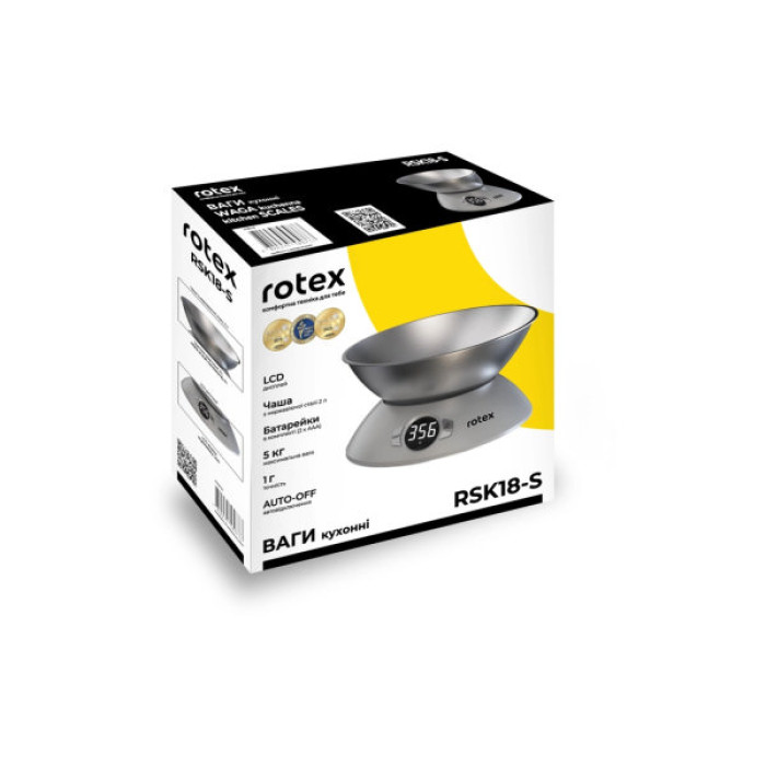 Ваги кухонні Rotex RSK18-S