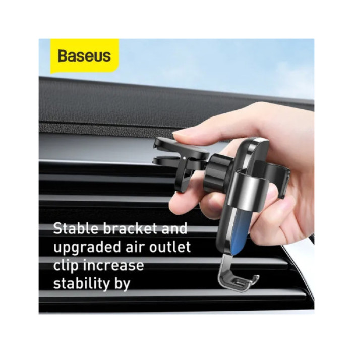 Універсальний автотримач Baseus Glaze Cravity Car Mount Black (SUYL-LG01)