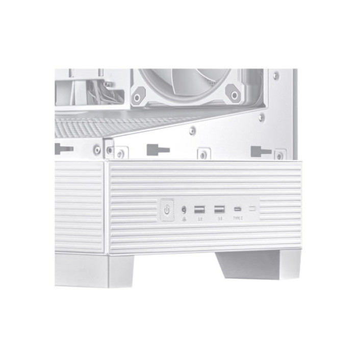 Корпус ASUS A31 Plus White Tempered Glass (90DC00R3-B19000)