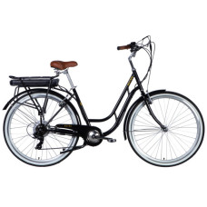 Електровелосипед Dorozhnik 28" eRETRO Vbr рама-19" 36B 12.5А*г 500Вт чорний 2025 (ELB-D-28-072)