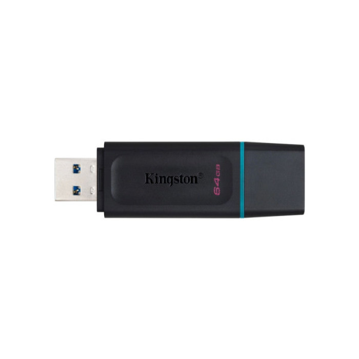 USB флеш накопичувач Kingston 2x64GB DT Exodia Black+Blue USB 3.2 (DTX/64GB-2P)