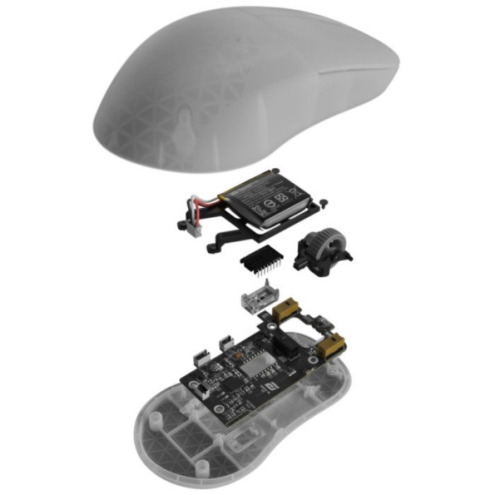 Мишка Endgame Gear XM2w 4k v2 Wireless Transparent White (PGW-EG-MOU-082)