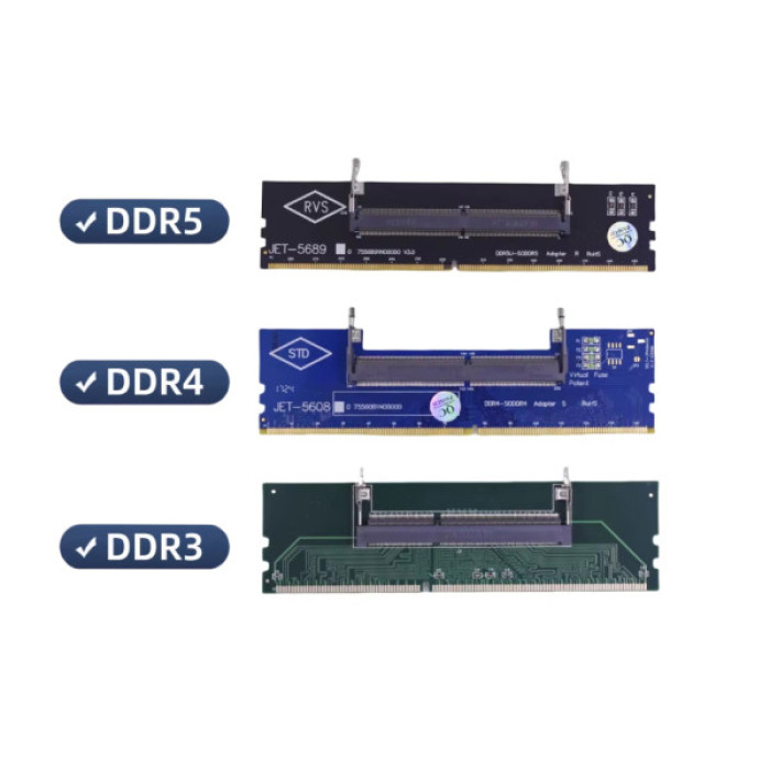 Конвертор Dynamode DDR4 Laptop SO-DIMM to Desktop DIMM RAM Memory (DM-DDR4-DIMM-Converter)