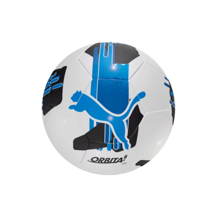 М'яч футбольний Puma Orbita 6 MS 084335-05 білий, синій 5 (4067981495962)
