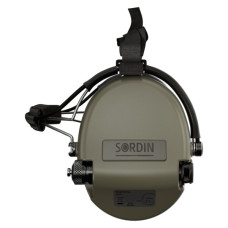 Навушники для стрільби Sordin Supreme MIL AUX Slim з заднім тримачем (76308-06-S)
