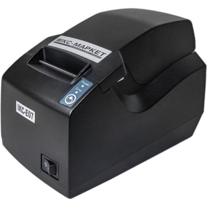 Фіскальний реєстратор ІКС ІКС-E07 з індикатором клієнта IKC-РКІ-2х16-DB mini (ІКС-E07-РКІ2-2х16DB-Black)