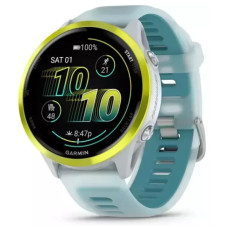 Смарт-годинник Garmin Forerunner 570 - 47MM, Whitestone/Amp Yellow, GPS (010-02971-01)