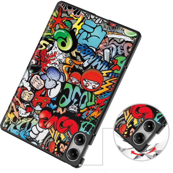 Чохол до планшета BeCover Smart Case Xiaomi Poco Pad / Poco Pad M1 (12.1") Graffiti (711569)