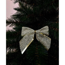 Прикраса декоративна Chomik Бант текстильний 6 шт, 10 см, золотистий (5900779856165_2)
