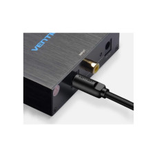 Кабель мультимедійний Optical Toslink 1.0m black Vention (BAEBF)