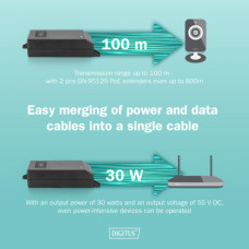 Адаптер PoE Digitus DN-95103-3