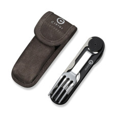 Набір туристичного посуду Civivi Partake чорний (C24032C-1)