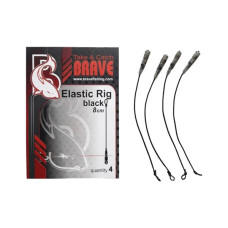 Амортизуюча гума Brave Elastic Rig 8cm Black (4шт/уп) (773.00.06)