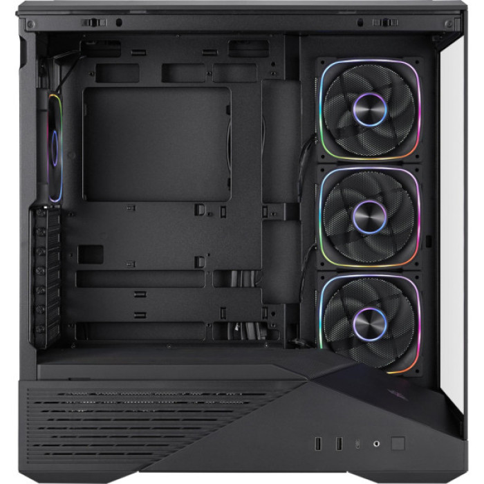 Корпус для ПК 1stPlayer GM7-BK-3FN7R-1FN7 Black (GM7-BK-3FN7R-1FN7)