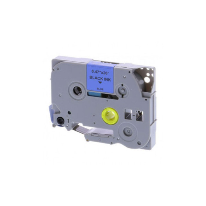 Стрічка для принтера етикеток UKRMARK RL-B-S-T531P-BK/BL, аналог TZES531. підвищеної адгезії 12 мм (900235)